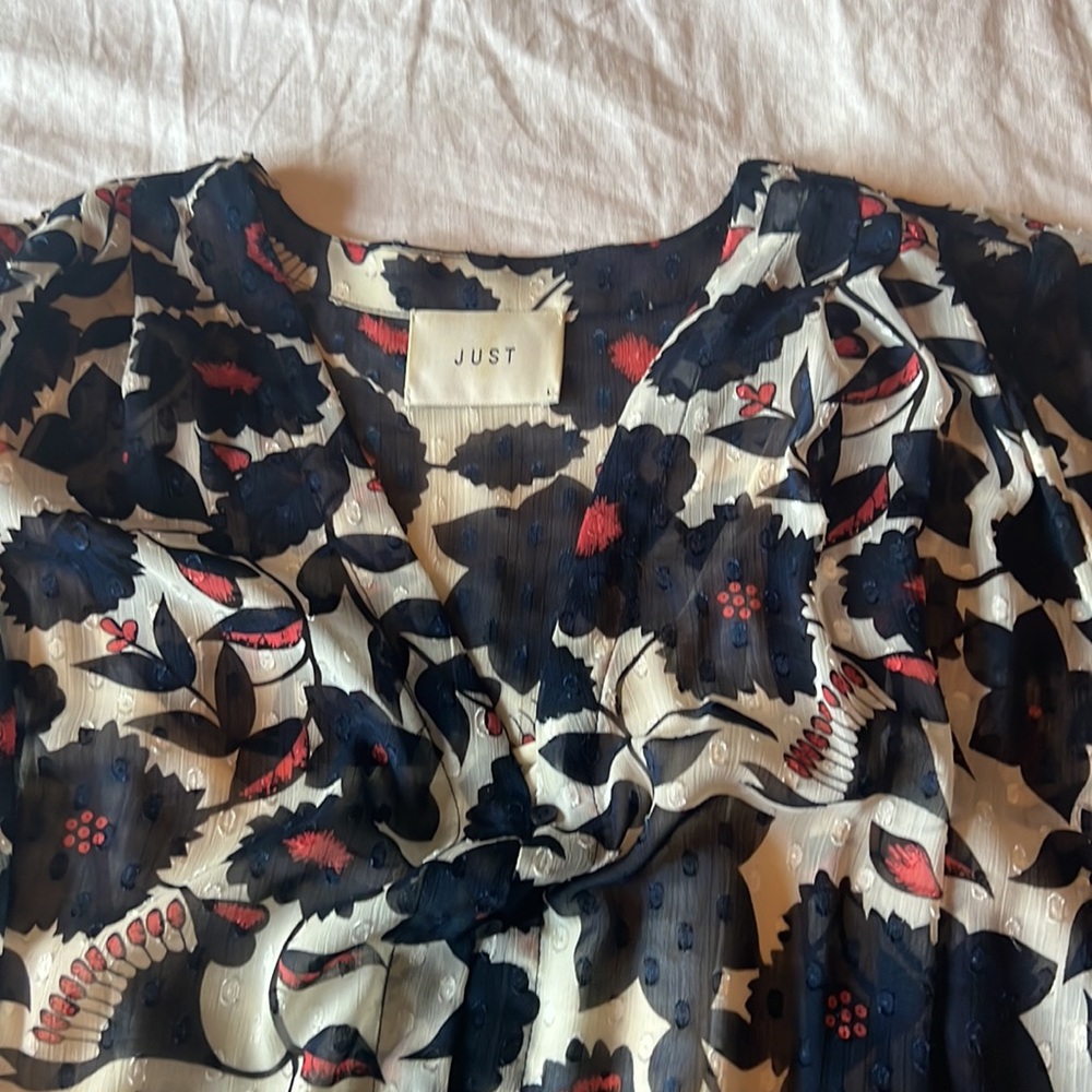 Just Female Floral Midi Dress